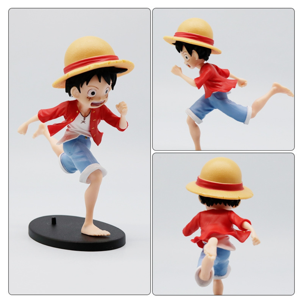 Combo 3 Mô Hình One Piece Luffy 13cm