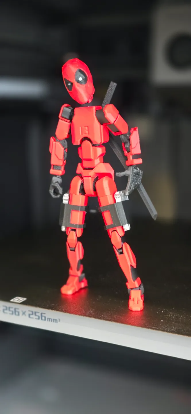 Mô Hình Deadpool Có Khớp Cử Động Linh Hoạt + Full Phụ Kiện