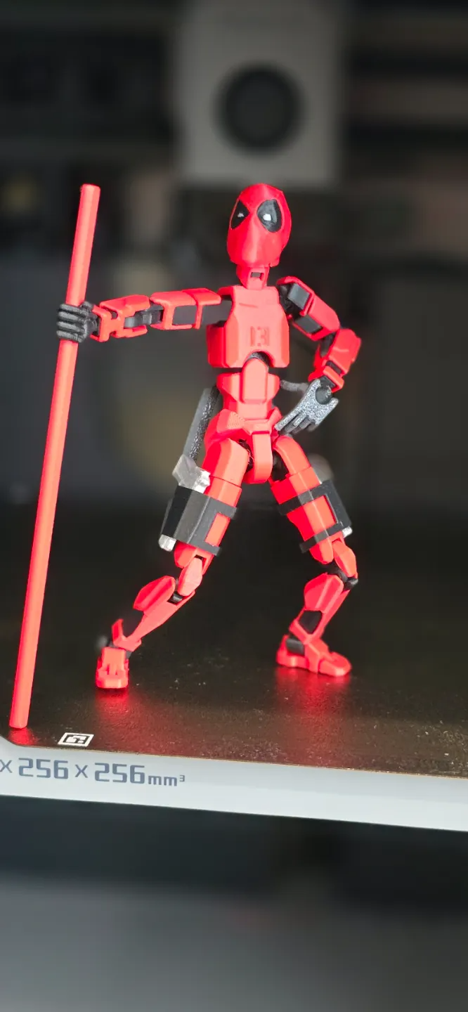 Mô Hình Deadpool Có Khớp Cử Động Linh Hoạt + Full Phụ Kiện