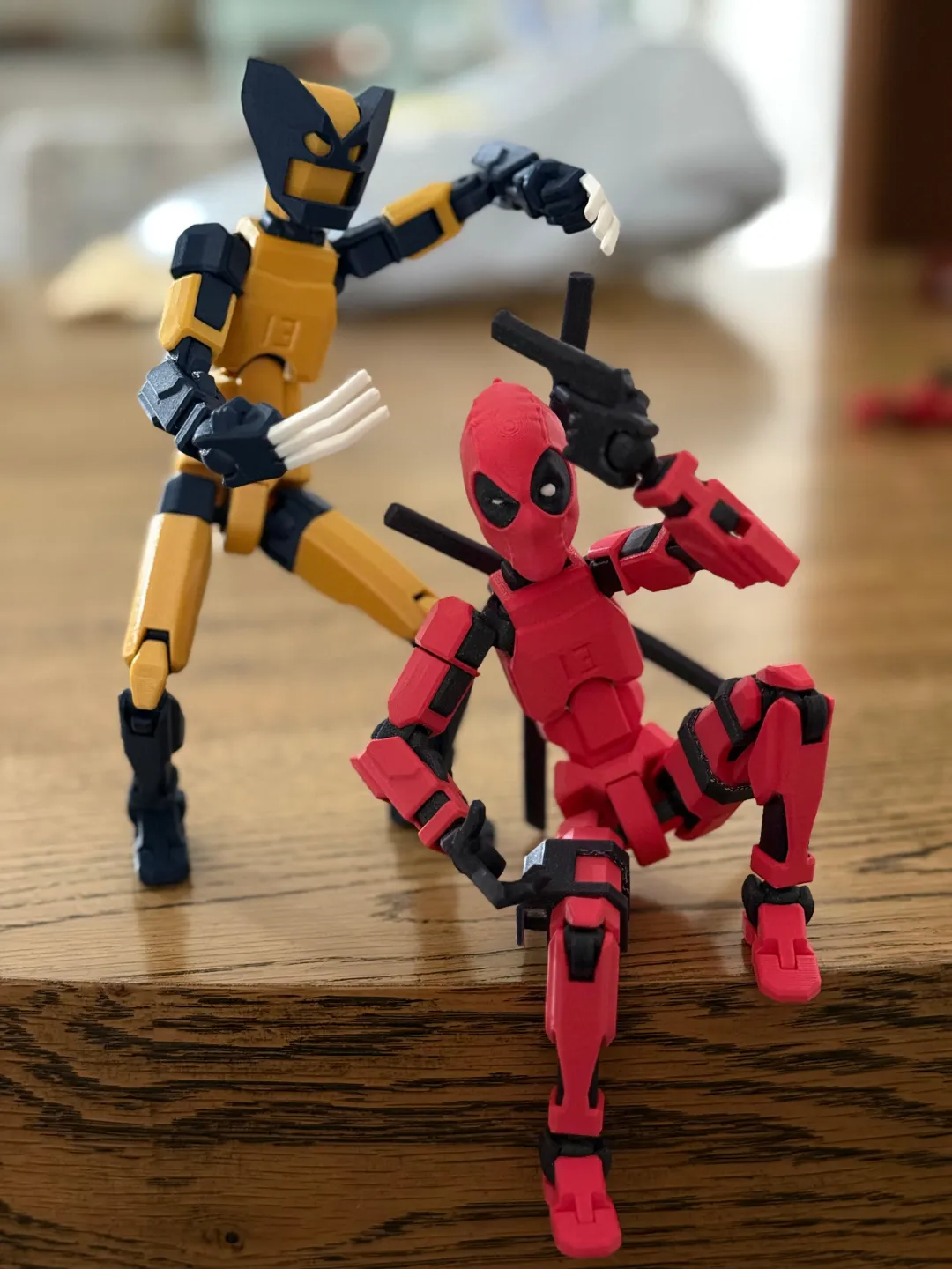 Mô Hình Deadpool Có Khớp Cử Động Linh Hoạt + Full Phụ Kiện