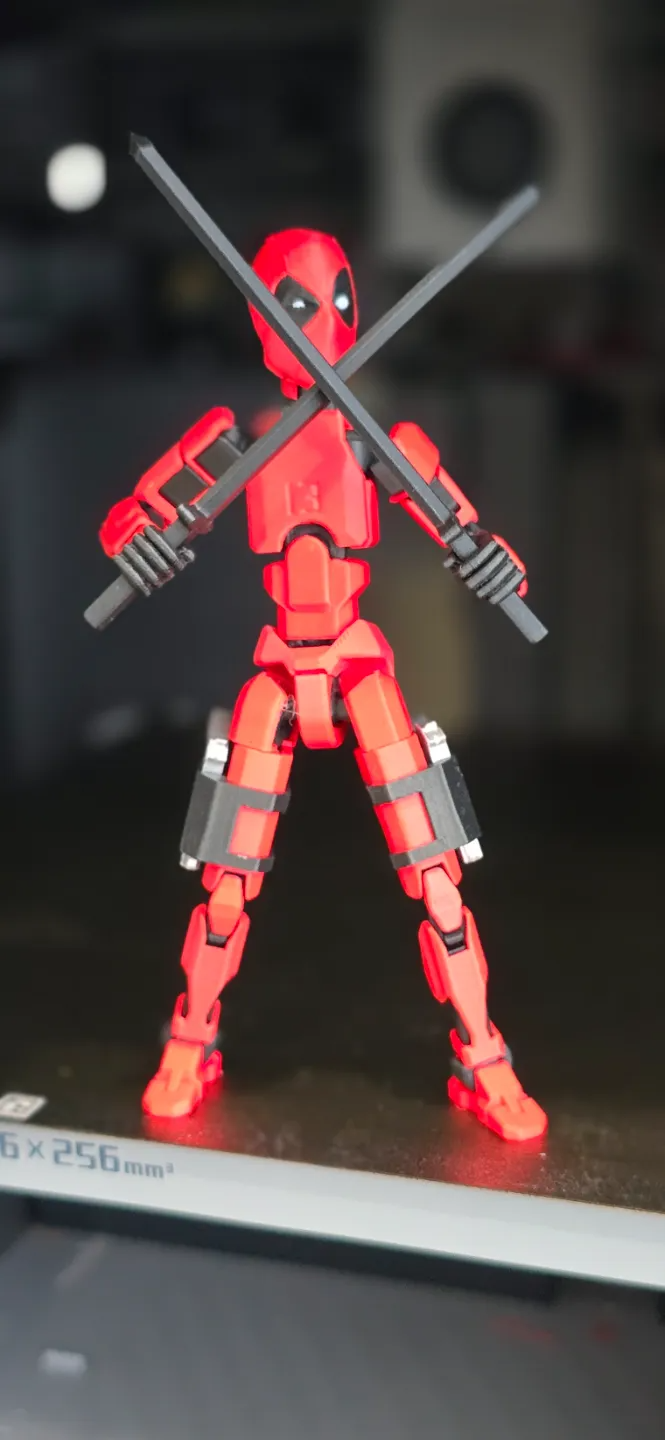 Mô Hình Deadpool Có Khớp Cử Động Linh Hoạt + Full Phụ Kiện