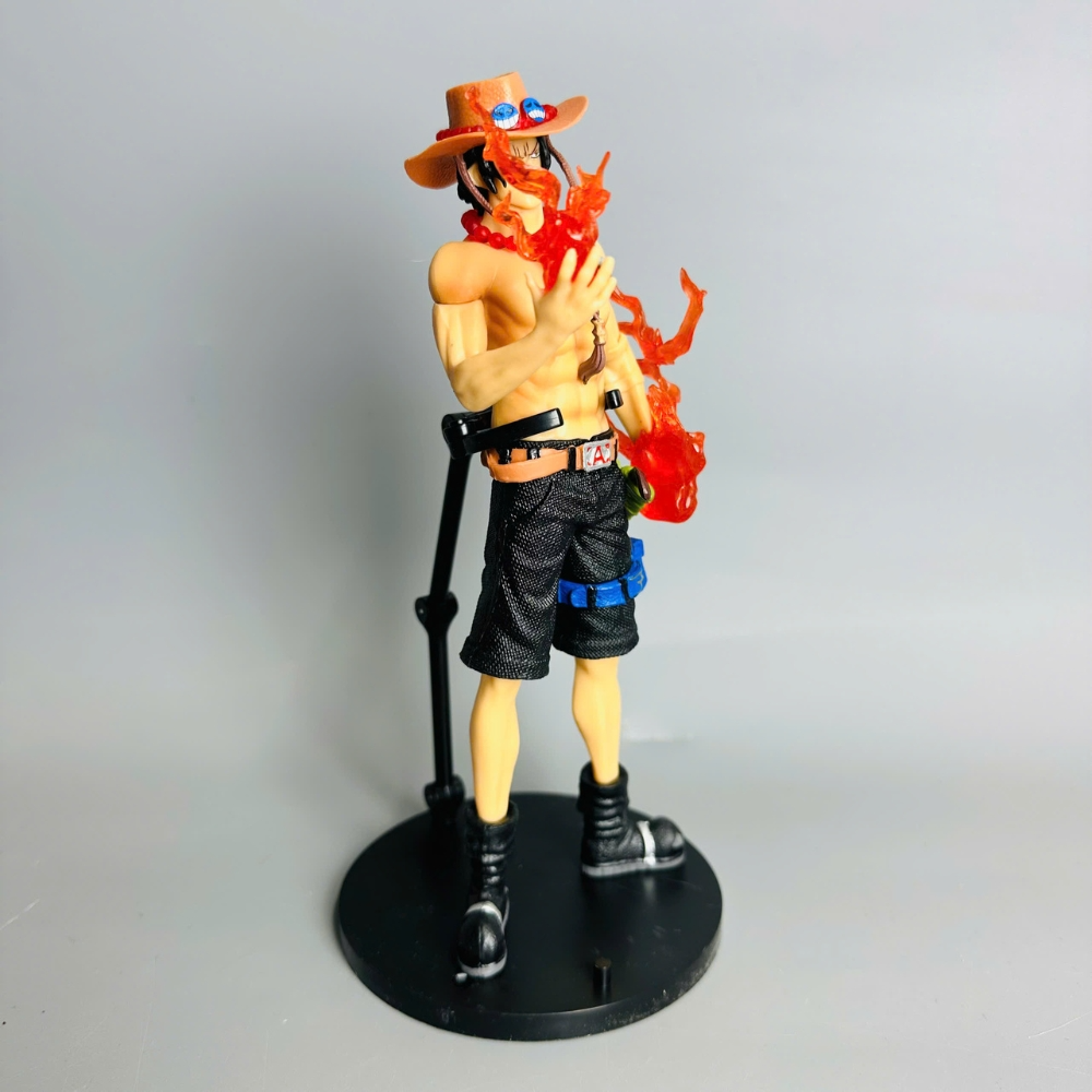 Mô Hình One Piece Ace Có Gậy Chống Lưng 21cm