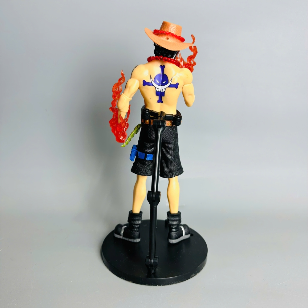Mô Hình One Piece Ace Có Gậy Chống Lưng 21cm