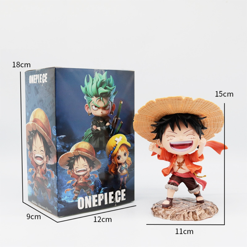 Mô Hình One Piece Luffy Chibi cute cao 15cm