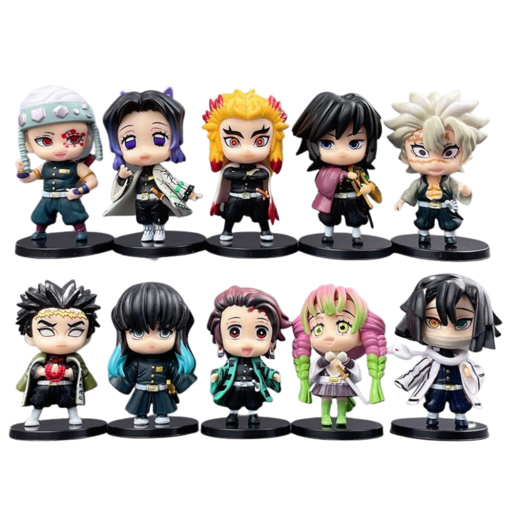 Hộp Mù 12 Mô Hình Nhân Vật Kimetsu no Yaiba - Blind Box Thử Nhân Phẩm