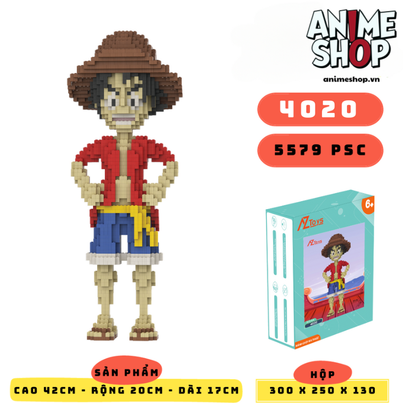 Lego One Piece Luffy 42cm