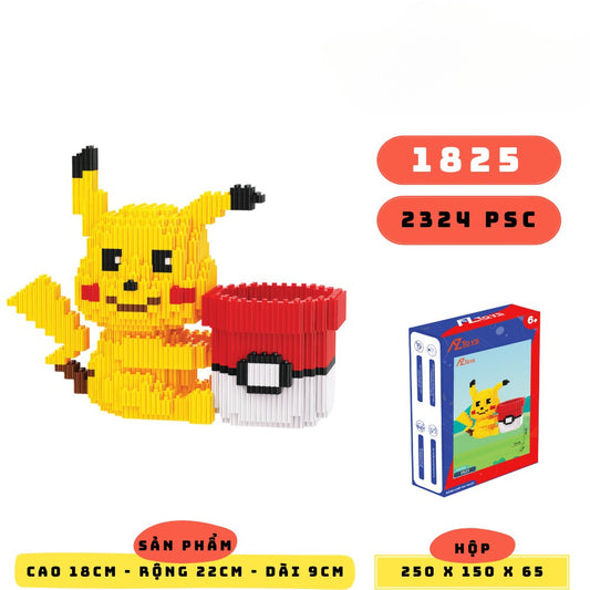 Lego Pikachu Hộp Bút