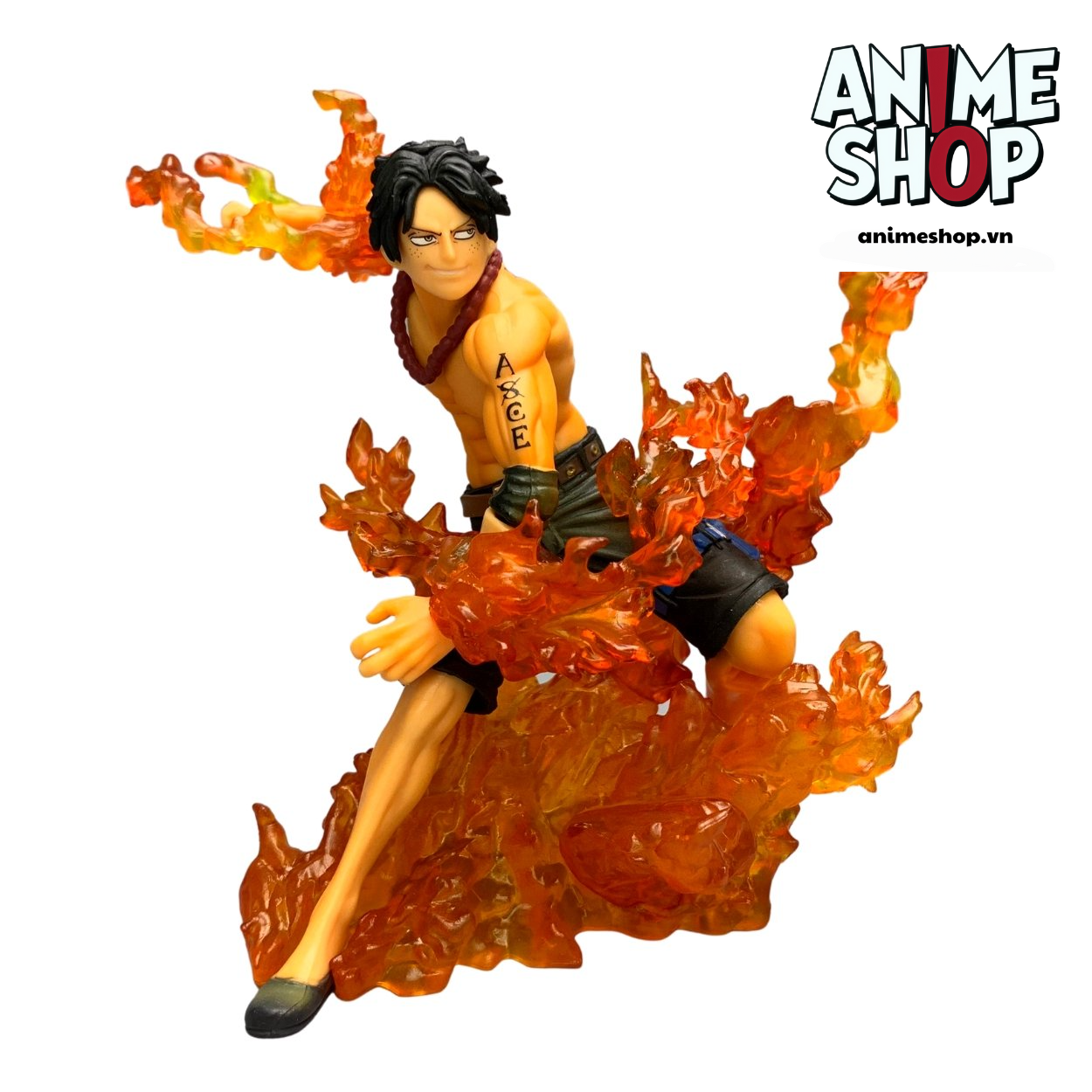 Mô Hình OnePiece Ace 14cm Chiến đấu trong bộ 2 Luffy vs Ace