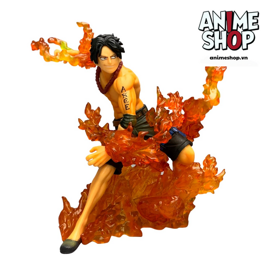 Mô Hình OnePiece Ace 14cm Chiến đấu trong bộ 2 Luffy vs Ace