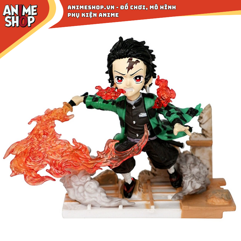 Mô Hình Kamado Tanjirou Thanh Gươm Diệt Quỷ 9cm