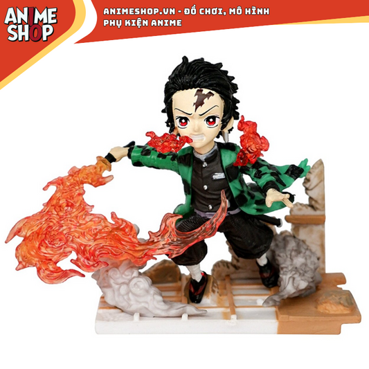 Mô Hình Kamado Tanjirou Thanh Gươm Diệt Quỷ 9cm