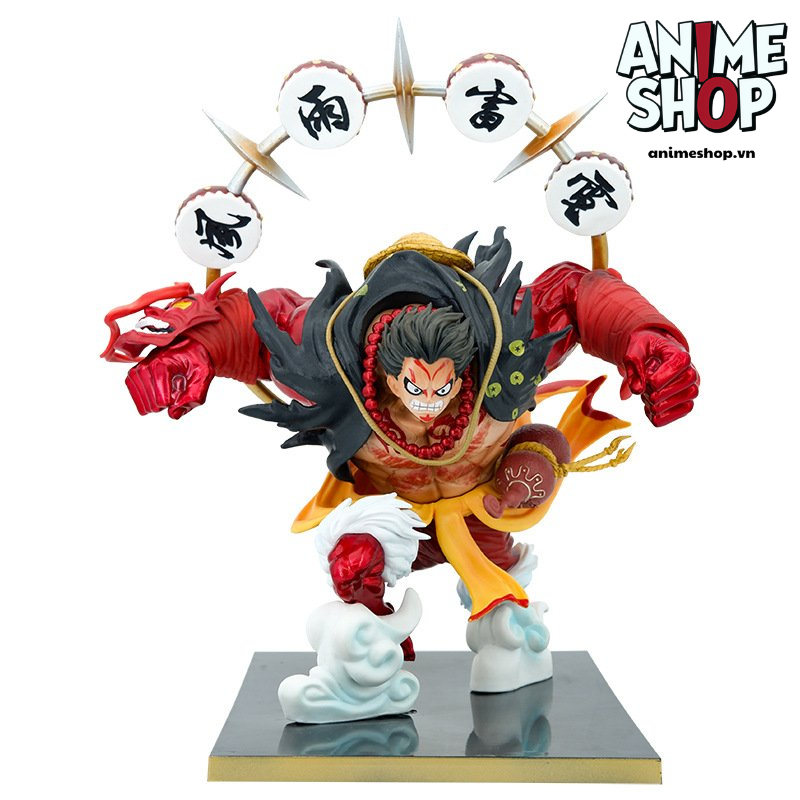 Mô Hình OnePiece Luffy Gear 4 Siêu Phẩm Cao 30cm