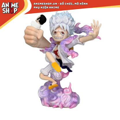 Mô Hình One Piece Luffy Gear 5 đang cầm Kizaru 18cm