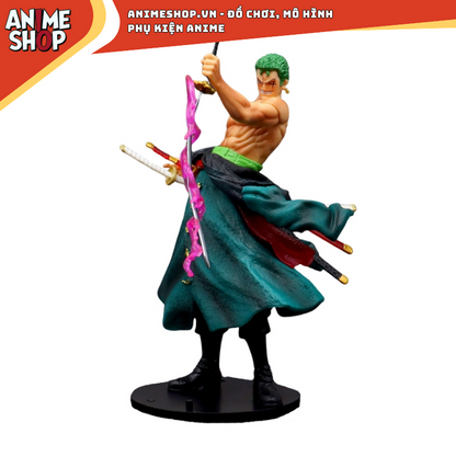 Mô Hình One Piece Zoro Cầm Kiếm cao 21cm