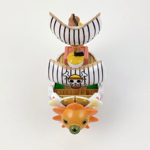 Mô Hình Tàu Thousand Sunny Chibi One Piece (10cm, PVC)