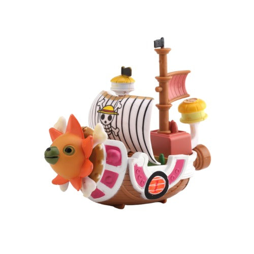Mô Hình Tàu Thousand Sunny Chibi One Piece (10cm, PVC)